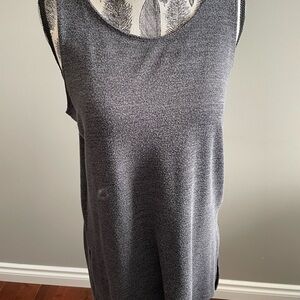 Gray Sleeveless Women's Top
